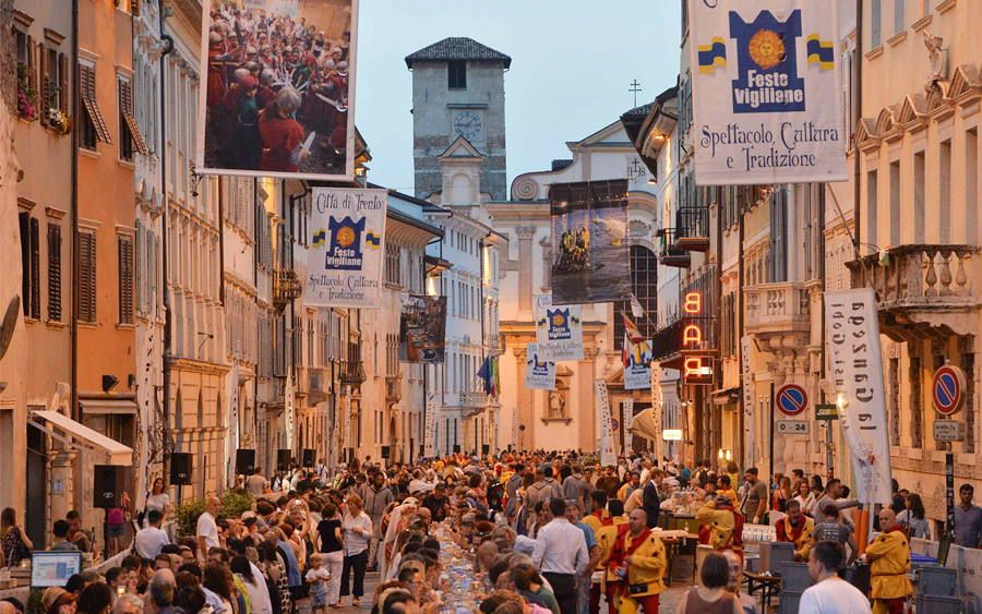 cena centro storico trento ganzega
