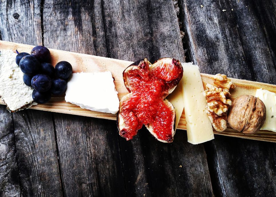 frutta formaggi sapori gusto