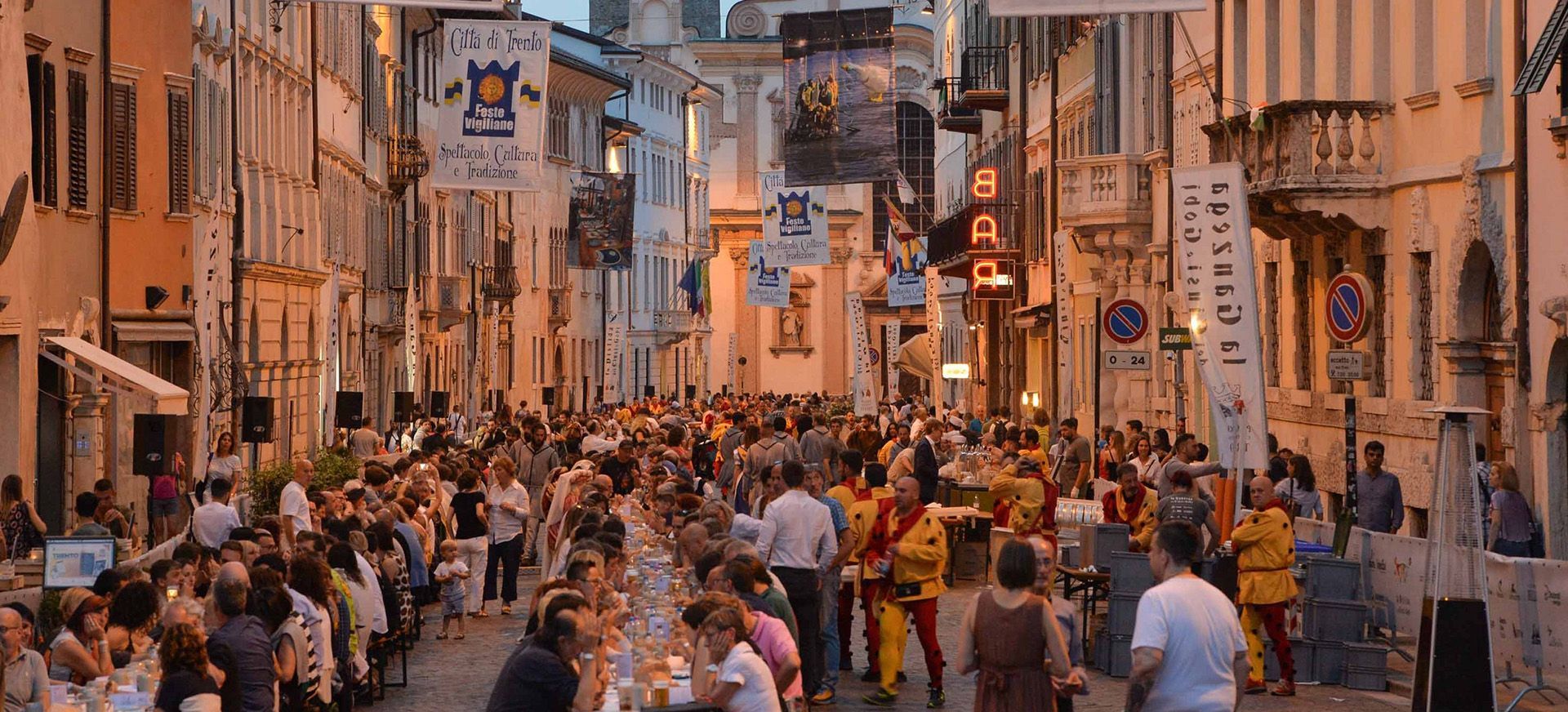 ganzega cena solidale Trento centro